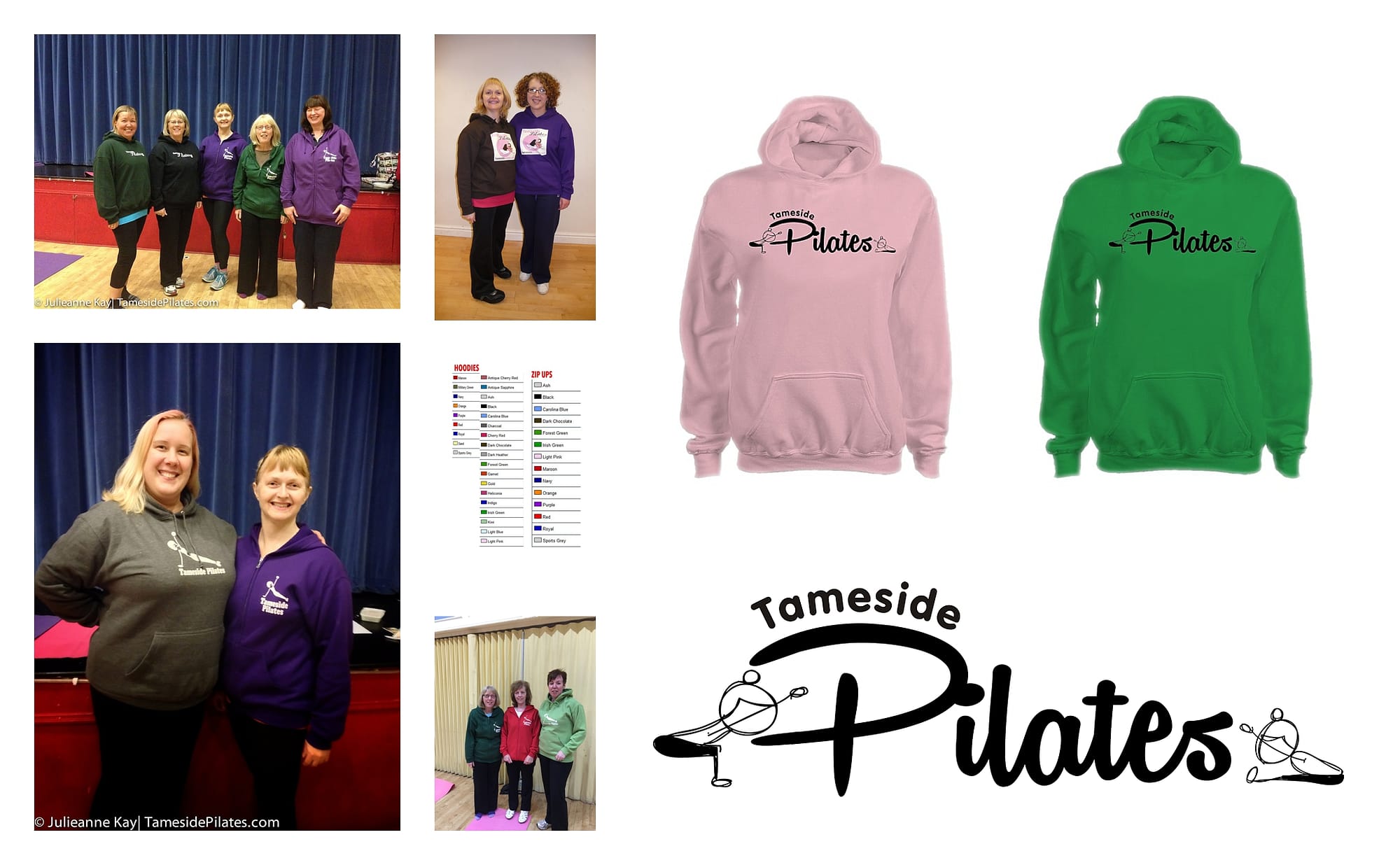 hoodies at Tameside Pilates